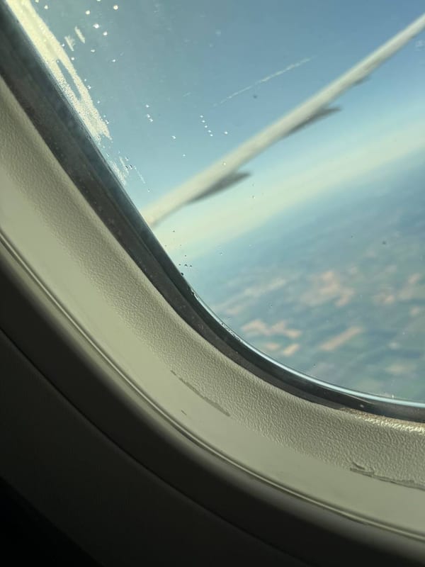 Out of the plane window